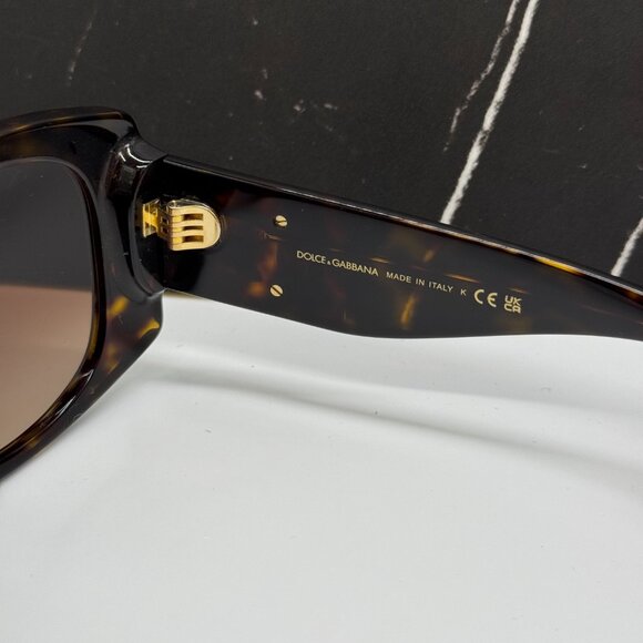 NEW DOLCE&GABBANA DG4501 502/13 HAVANA SUNGLASSES DG4501 50213 EYEWEAR - Picture 10 of 11